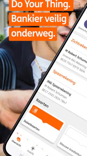 ING Banking screenshot