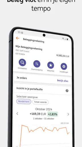 ING Banking screenshot