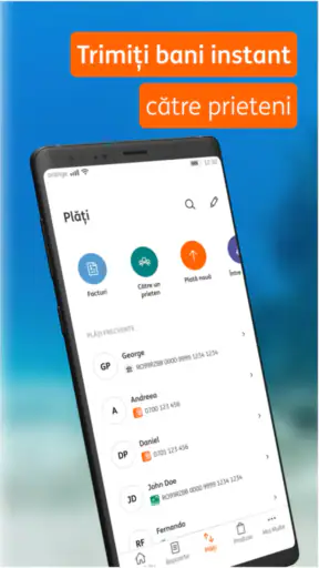 ING HomeBank screenshot