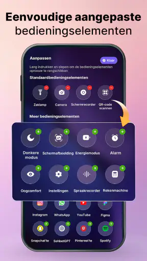 iOS Bedieningscentrum - Paneel screenshot