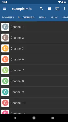 IPTV Pro screenshot