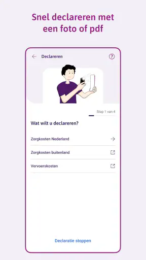 IZZ Zorgverzekering screenshot