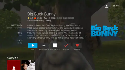 Jellyfin for Android TV screenshot