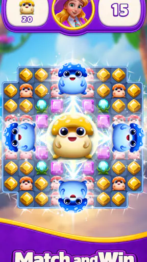 Jewels Match 3 Puzzle: Offline screenshot