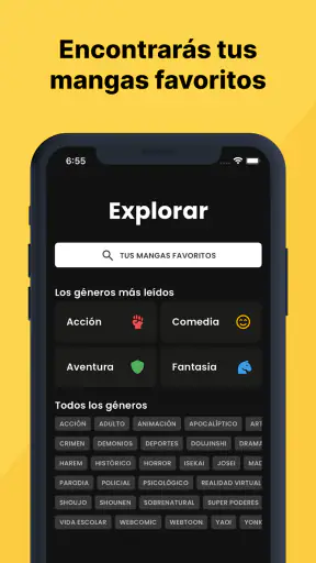 KanX - Mangas en Español screenshot
