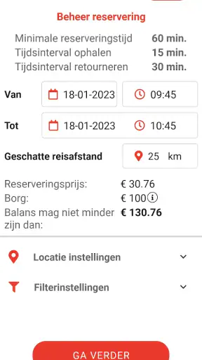 KAV2GO - Bestelbusverhuur screenshot