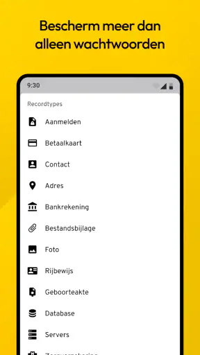 Keeper Wachtwoord Manager screenshot