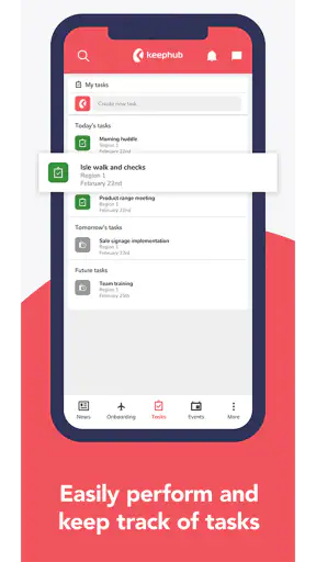 Keephub screenshot
