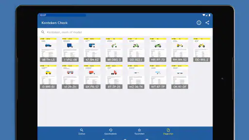 Kenteken Check screenshot