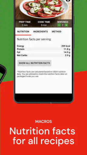 Keto Diet App: Keto Recipes screenshot