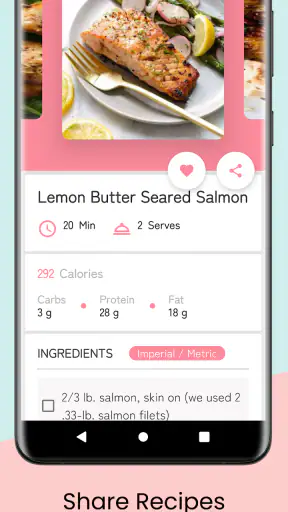 Keto Diet: Low Carb Recipes screenshot