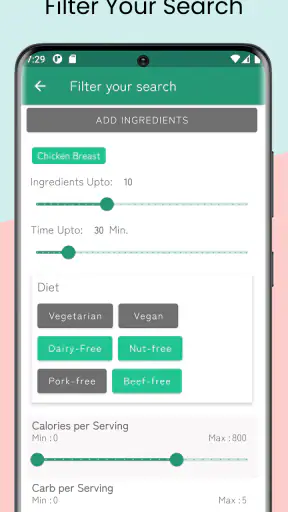 Keto Diet: Low Carb Recipes screenshot