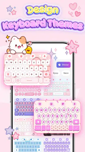 Keyboard Themes: Emoji Fonts screenshot