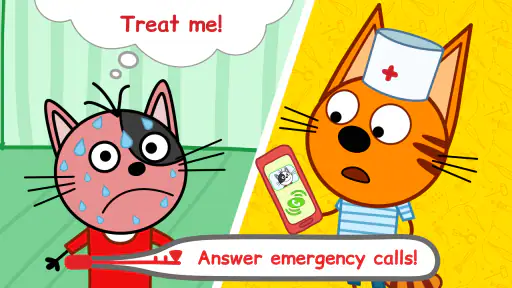 Kid-E-Cats Animal Doctor Games screenshot