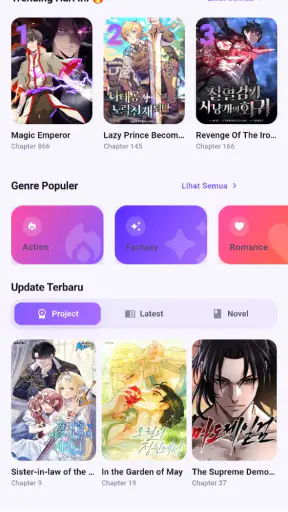 Kiryuu - Baca Manga ID screenshot