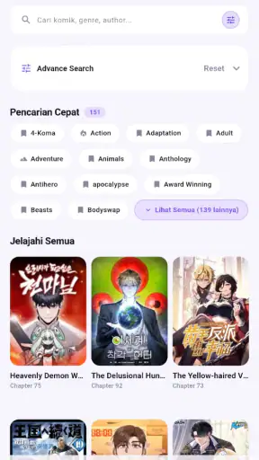 Kiryuu - Baca Manga ID screenshot