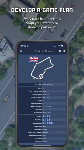Klassieke racing manager screenshot