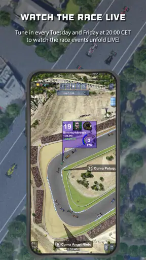 Klassieke racing manager screenshot