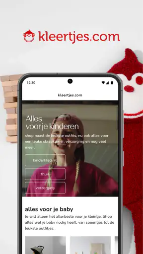 kleertjes.com screenshot