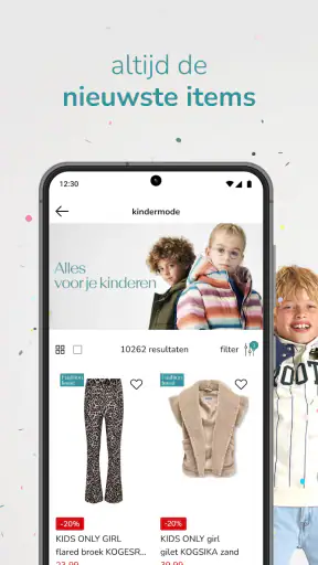 kleertjes.com screenshot