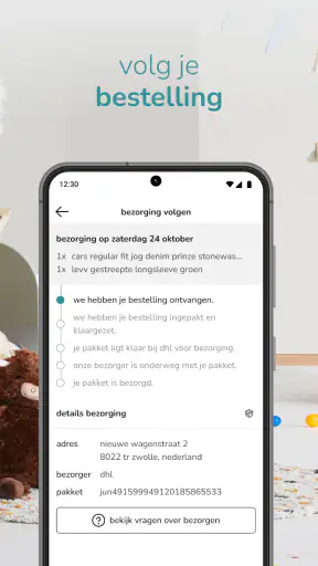 kleertjes.com screenshot