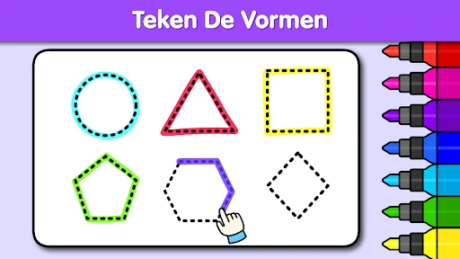 Kleur spelletjes voor kinderen screenshot