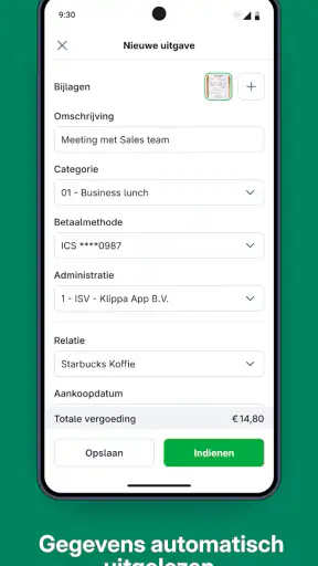 Klippa screenshot