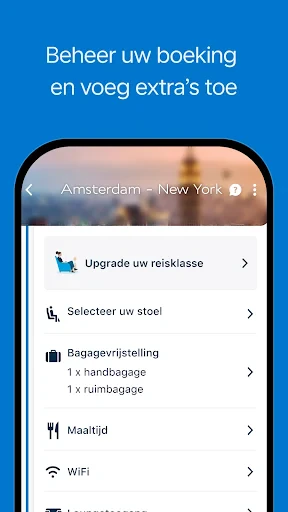 KLM - Boek een vlucht screenshot