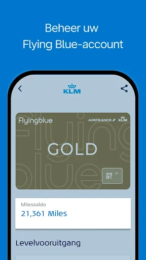 KLM - Boek een vlucht screenshot
