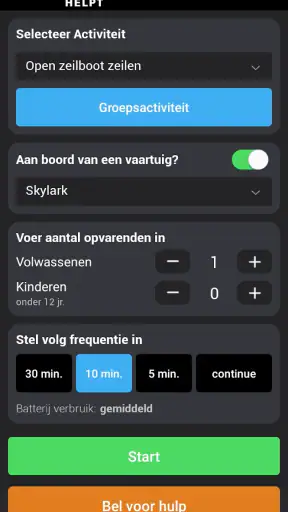 KNRM Helpt screenshot
