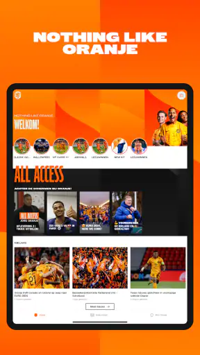 KNVB Oranje screenshot