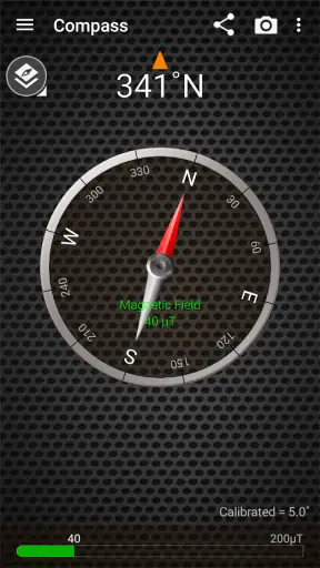Kompas : Smart Compass Pro screenshot