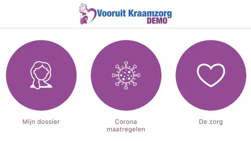 Kraamzorg App screenshot