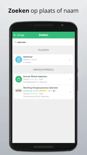 Kringloop App screenshot