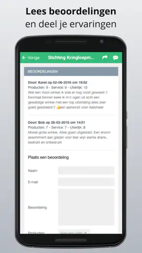 Kringloop App screenshot