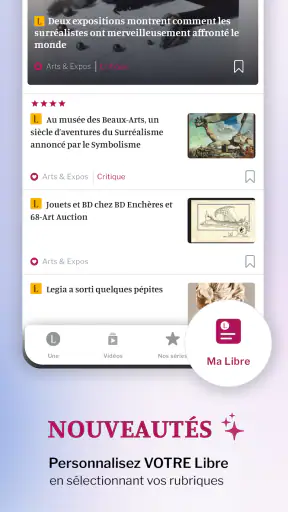 La Libre screenshot