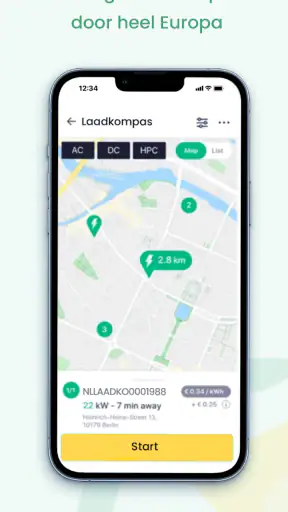 Laadkompas screenshot