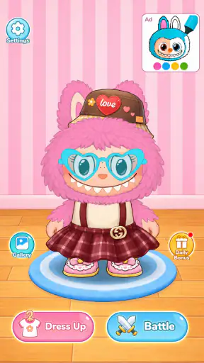 Labubu Dress Up Games for kids screenshot