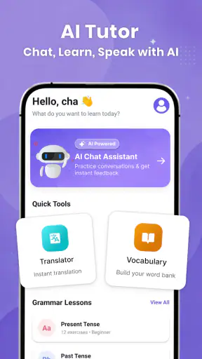 Langla: AI Language Tutor screenshot