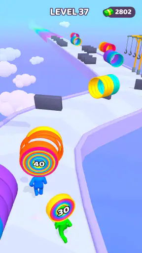 Layer Man 3D: Run & Collect screenshot