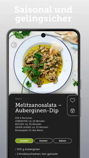le menu screenshot