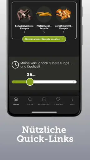 le menu screenshot