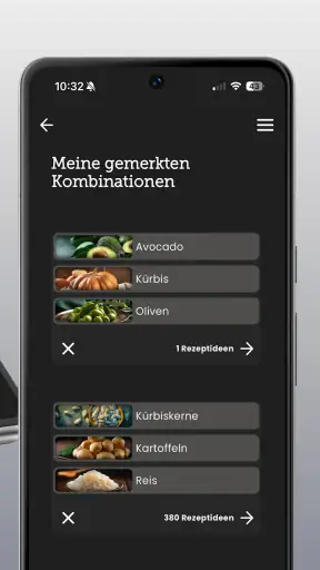 le menu screenshot