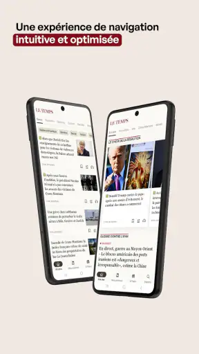 Le Temps, actualités et info screenshot
