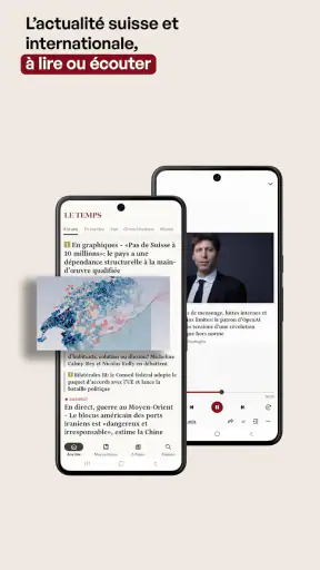 Le Temps, actualités et info screenshot