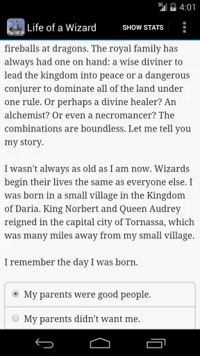 Life of a Wizard screenshot