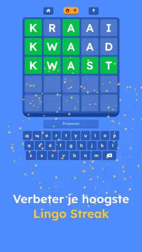 Lingo Streaks - Woordspel screenshot