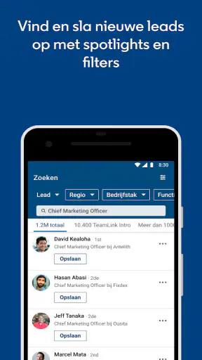 LinkedIn Sales Navigator screenshot