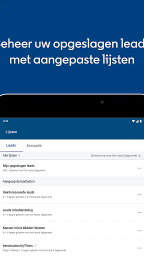 LinkedIn Sales Navigator screenshot