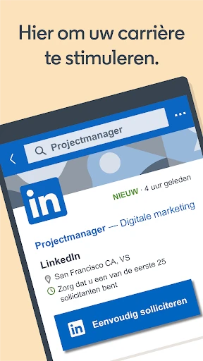 LinkedIn: Vacatures zoeken screenshot